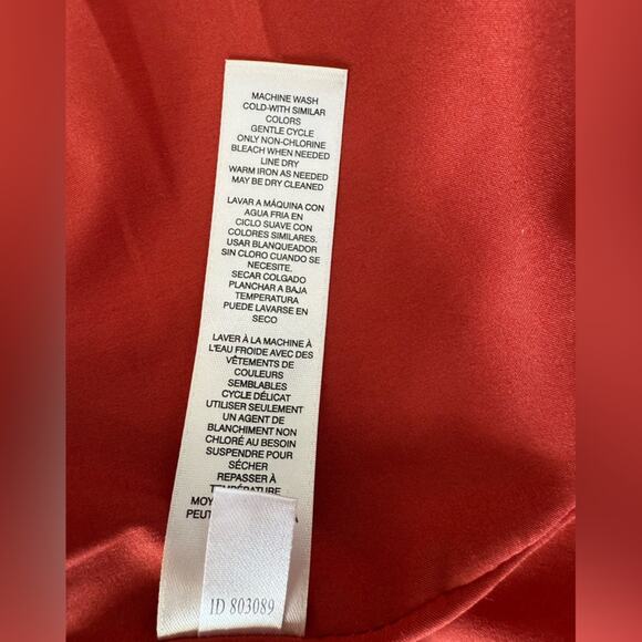 Chico’s Everyday Plush Felt Open Front Jacket Burnt Orange Size 1 (Medium) - Picture 8 of 11